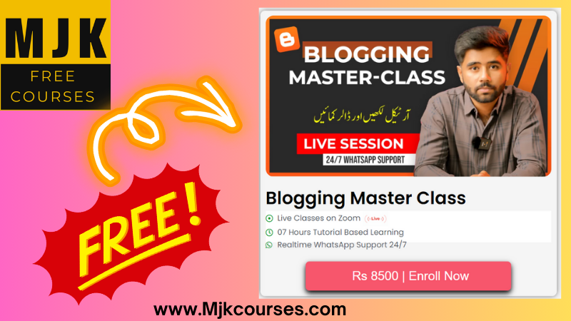 Kashif Majeed Blogging Course